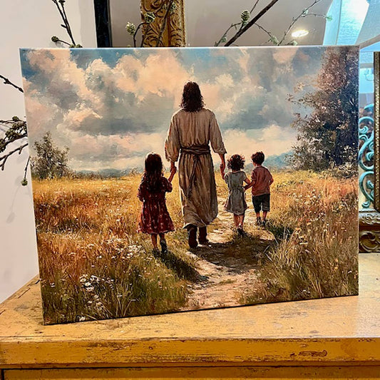 Christian Faith canvas art print, Biblical art, Church art: 16x20 - Ringold Valley Trading Company