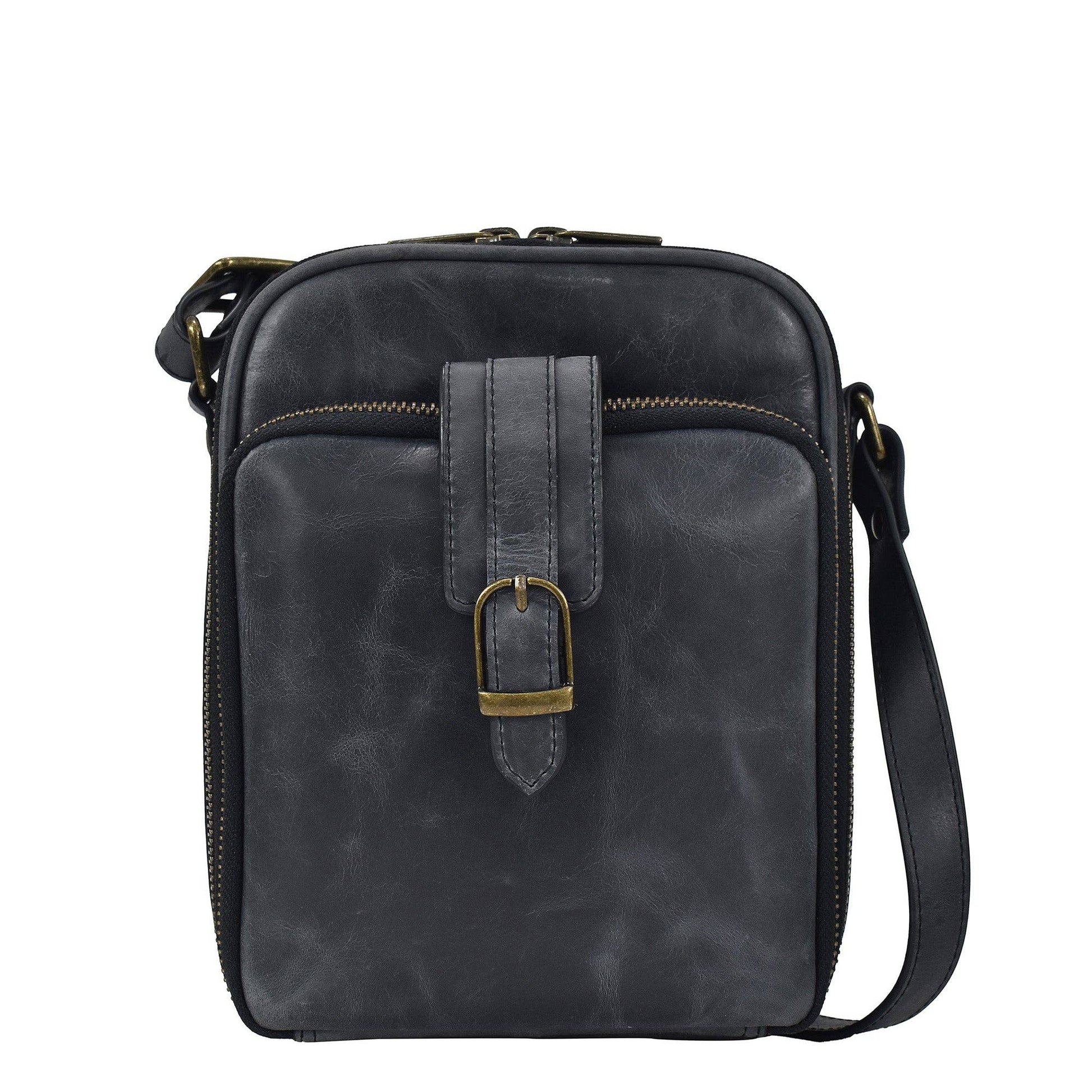Heritage Leather Organizer Crossbody - 8632 - Ringold Valley Trading Company