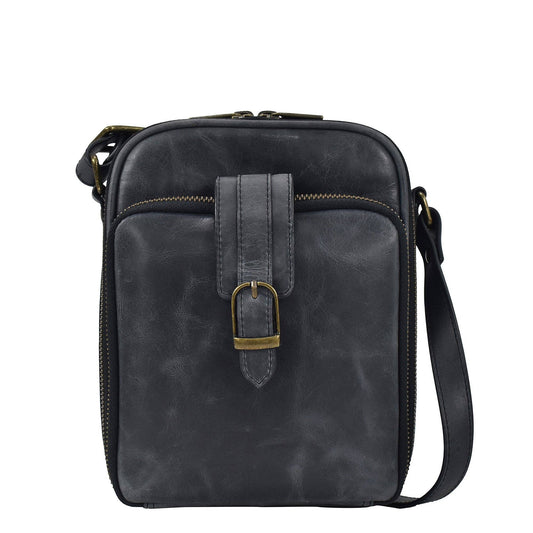 Heritage Leather Organizer Crossbody - 8632 - Ringold Valley Trading Company
