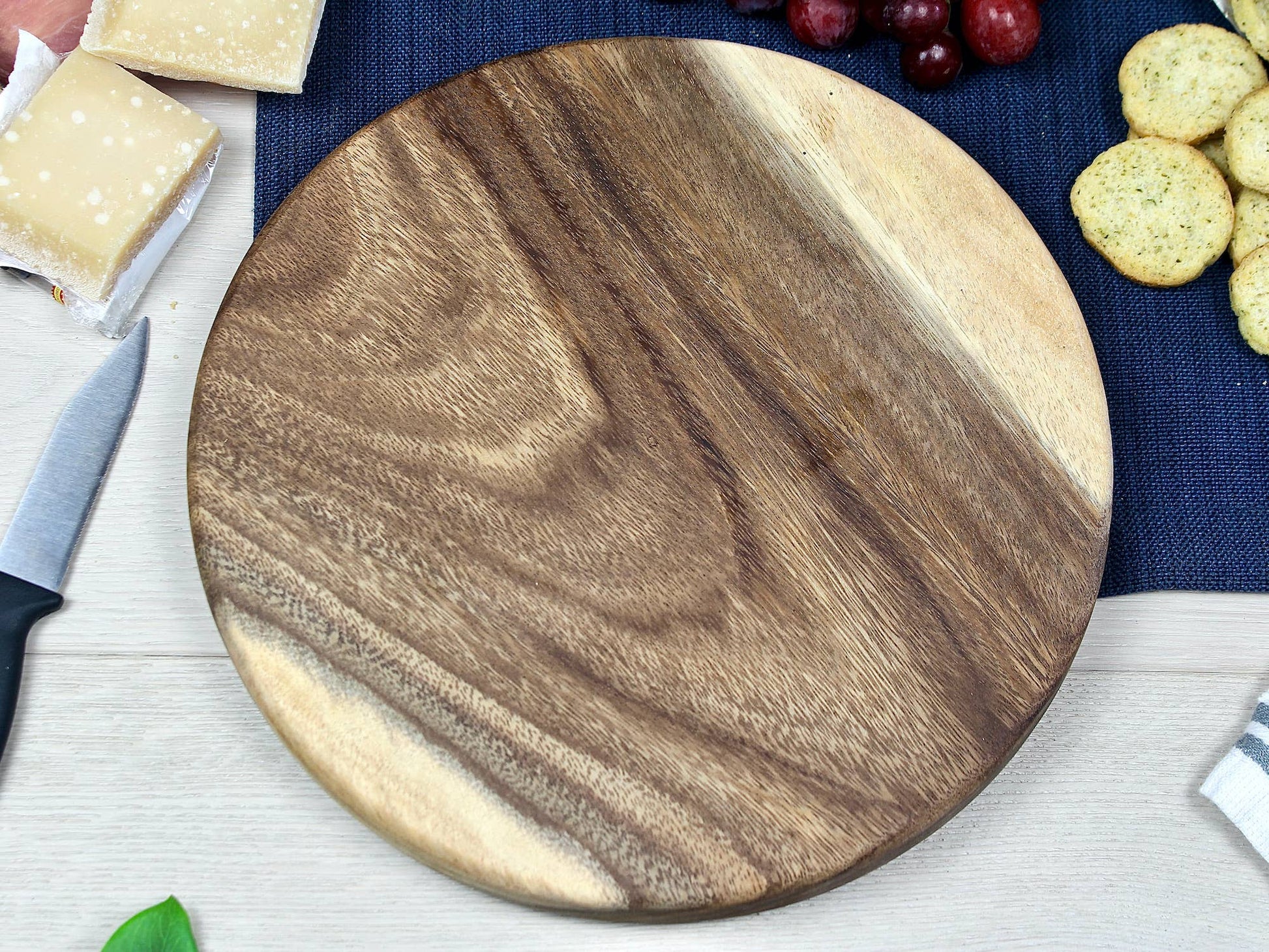 Live Edge Round Serving Board - Ringold Valley Trading Company