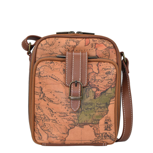 Heritage Leather Organizer Crossbody - 8632 - Ringold Valley Trading Company
