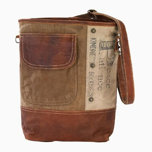 Peace And Patience Shoulder Bag
