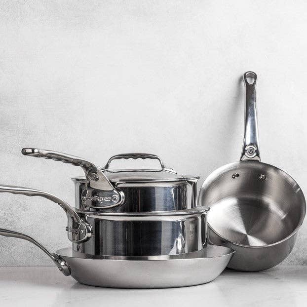 AFFINITY 5-ply Stainless Steel Frying Pan: 11" - Ringold Valley Trading Company