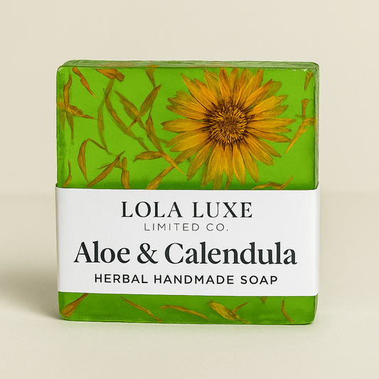Aloe & Calendula Herbal Handmade Soap - Ringold Valley Trading Company