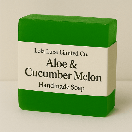 Aloe & Cucumber Melon Handmade Soap - Ringold Valley Trading Company