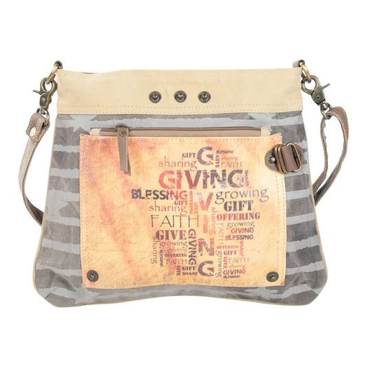 BlessGrow Dual-Zip Shoulder Bag - Ringold Valley Trading Company