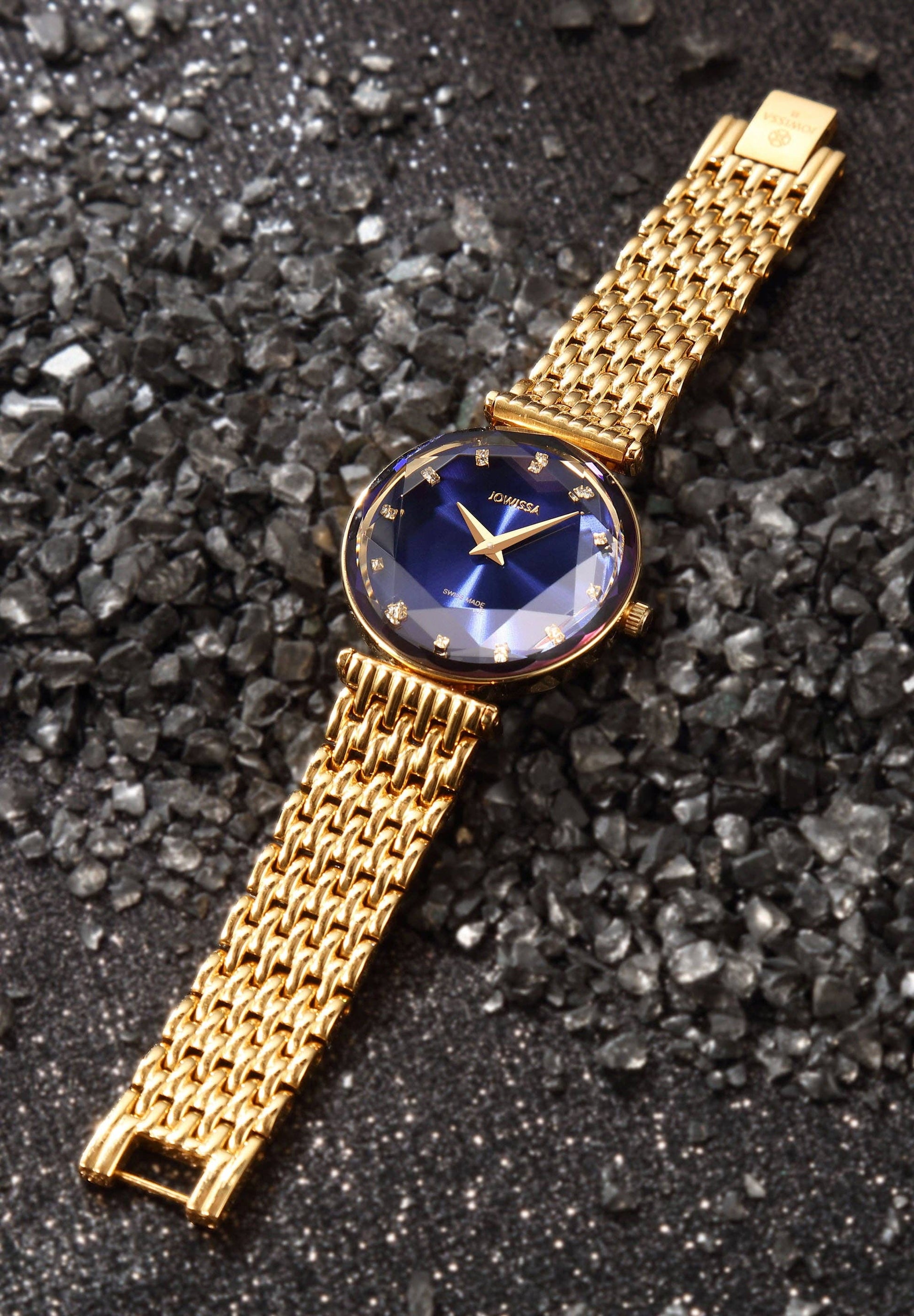 Facet Elegance: Swiss Ladies Watch J5.842.M - Ringold Valley Trading Company