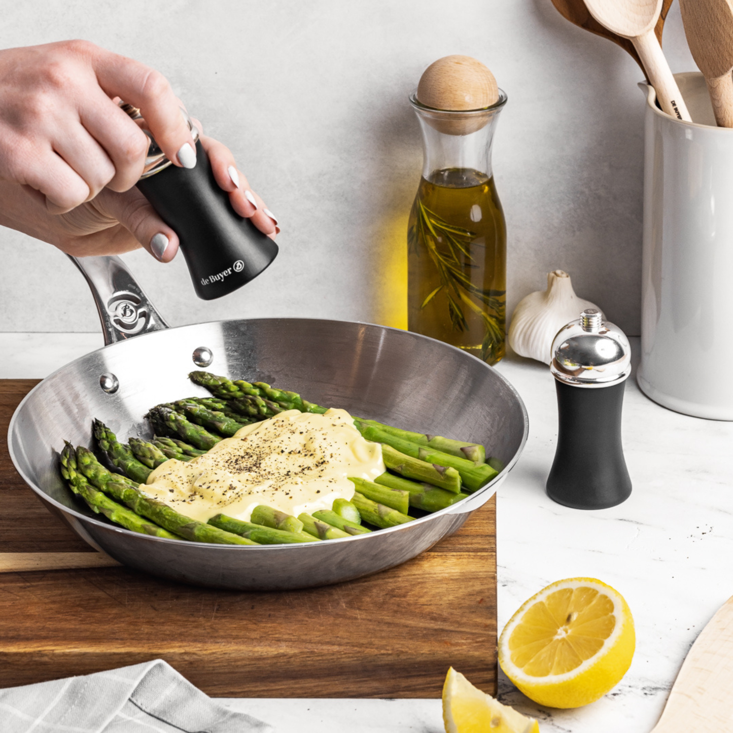 AFFINITY 5-ply Stainless Steel Frying Pan: 11" - Ringold Valley Trading Company