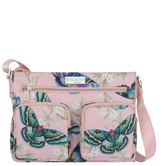 Wanderlust Luxe Fabric Crossbody Bag-12022 - Ringold Valley Trading Company