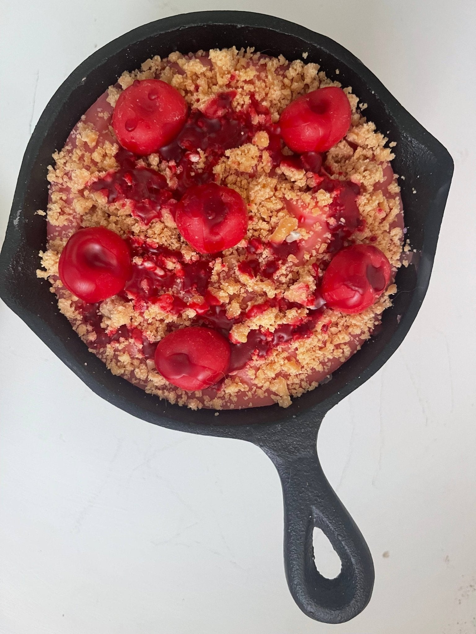 Cherry Cobbler Skillet Candle - Ringold Valley Trading Company