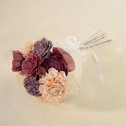 Colored Small Bouquet - Lavish Lush - Ringold Valley Trading Company