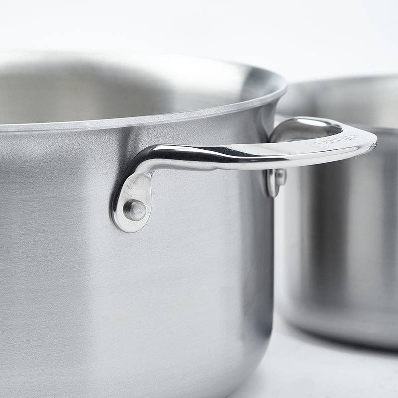 ALCHIMY 3-ply Stainless Steel Stewpan: 8" - Ringold Valley Trading Company