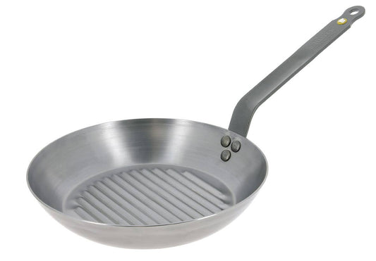 ROUND GRILL PAN -MINERAL B ELEMENT 12½" - Ringold Valley Trading Company