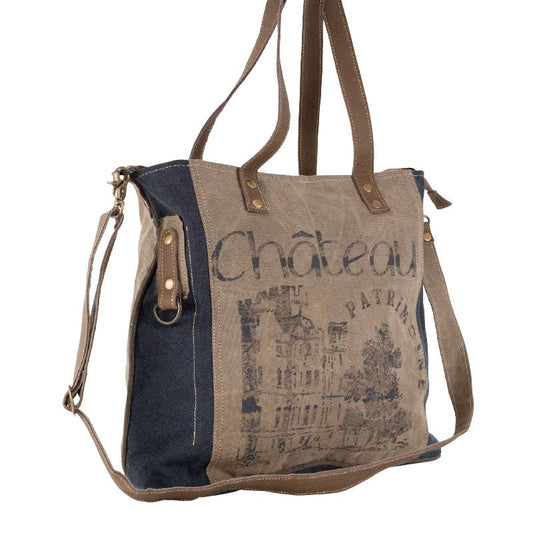 Chateau Luxe Shoulder Tote & Strap - Ringold Valley Trading Company