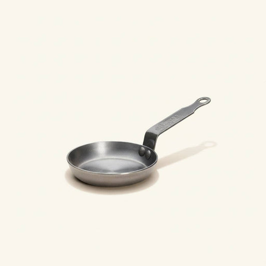 MINERAL B Carbon Steel Egg & Pancake Pan: 5.5"
