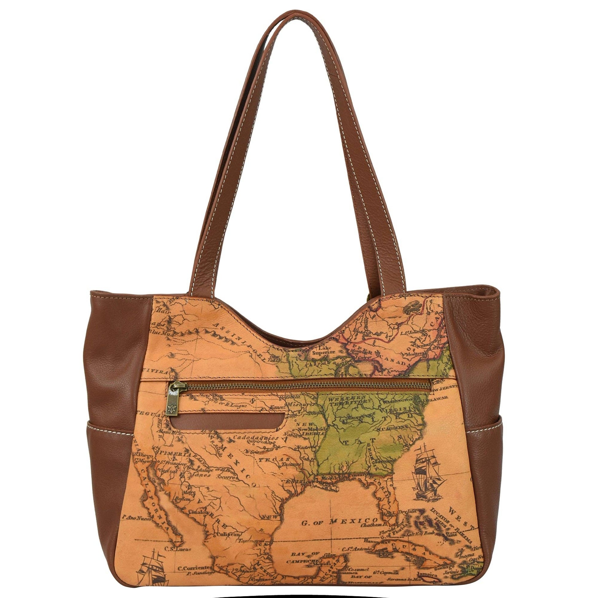 Heritage Leather Shoulder Bag - 8065 - Ringold Valley Trading Company