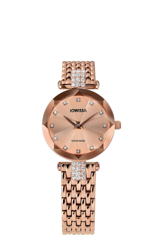 Facet Strass Rose Gold Swiss Women's Watch - Ringold Valley Trading Company