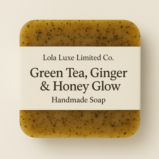Green Tea, Ginger & Honey Glow Handmade Soap - Ringold Valley Trading Company