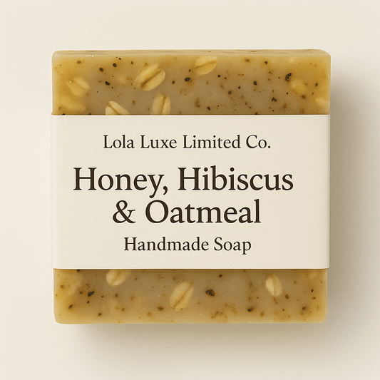 Hibiscus Honey Oatmeal Luxe Soap Bar - Ringold Valley Trading Company