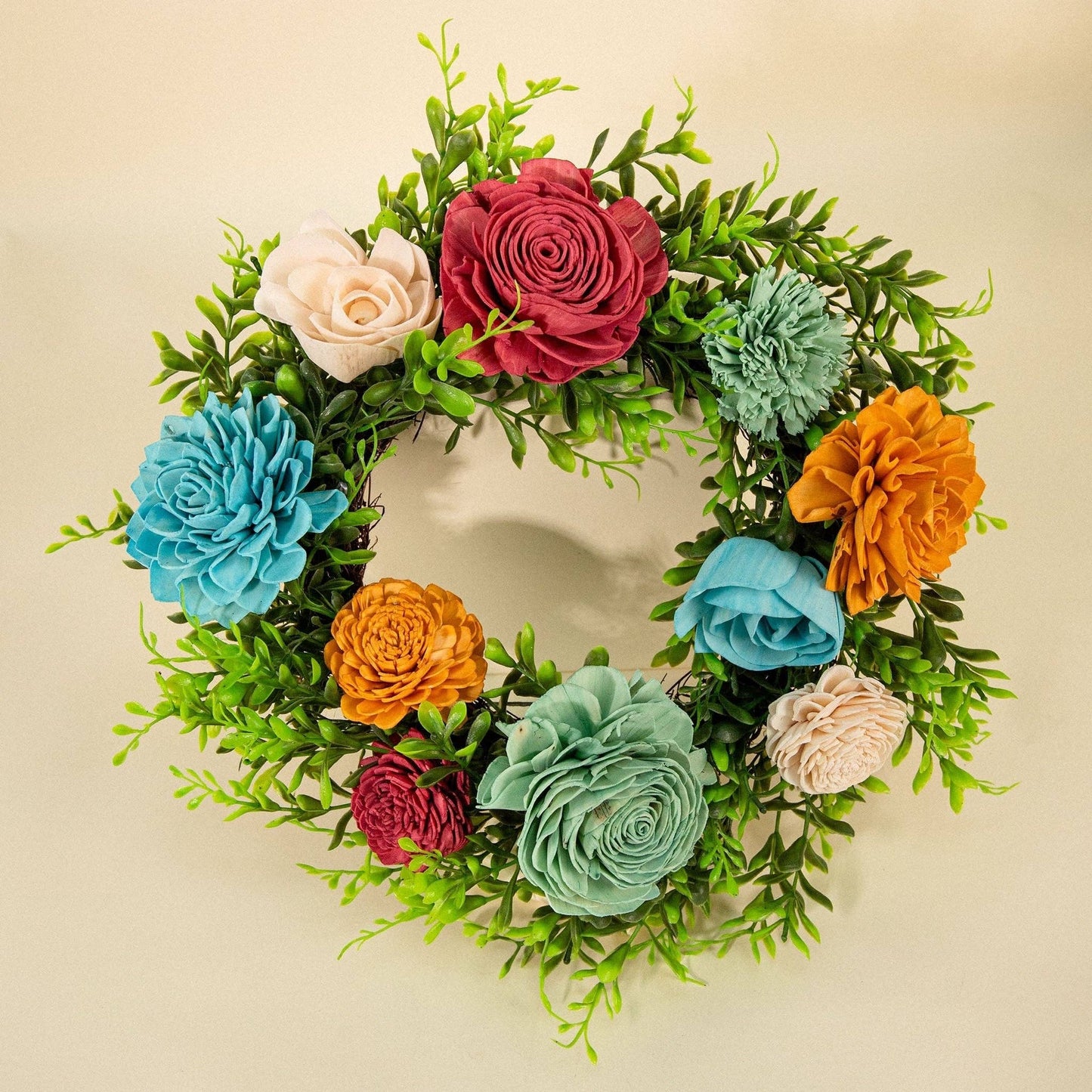 Spring Breeze 12 Wreath - Fresh Blooms - Ringold Valley Trading Company