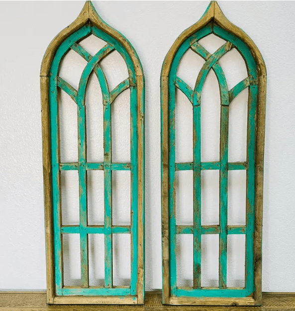 Turquoise Artisan Arch Set - Handmade Decor - Ringold Valley Trading Company